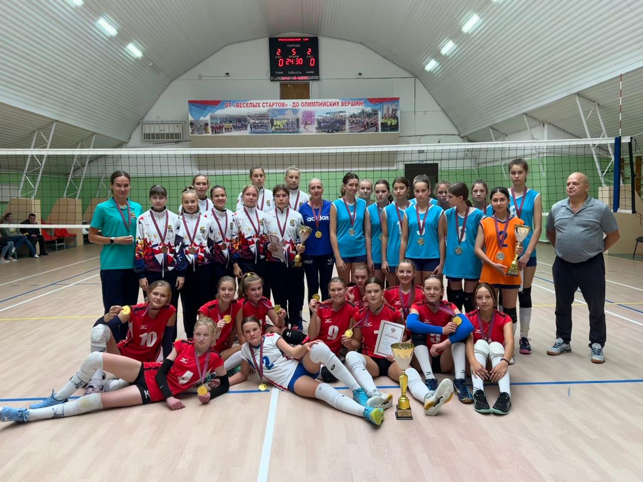 Первенство Краснодарского края по волейболу среди девушек до 16 лет (2008-2009 г.р.)