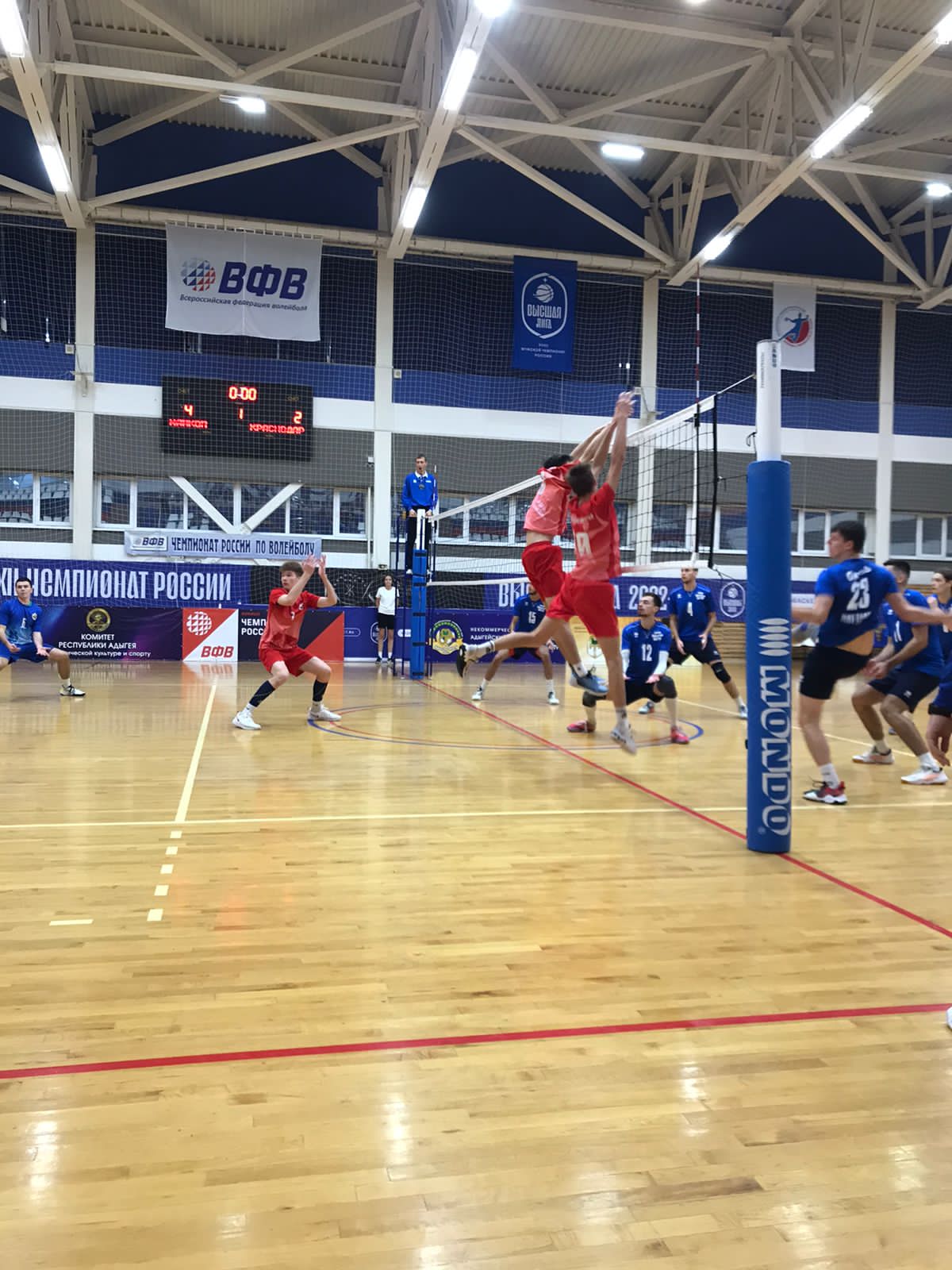 4-й тур Чемпионата России по волейболу среди мужских команд «Высшая лига Б»