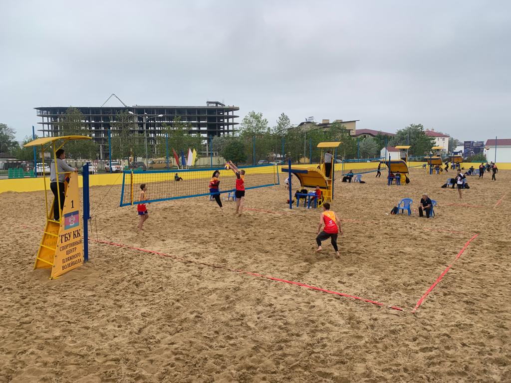 1 этап Первенства Краснодарского края по пляжному волейболу среди юношей и девушек до 15 лет